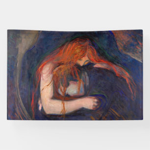 Banderoles Edvard Munch - Vampire / Amour et douleur