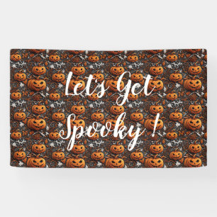 Banderoles Éffrayant - Jack-O’-Lantern Halloween