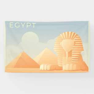 Banderoles Égypte pyramidale