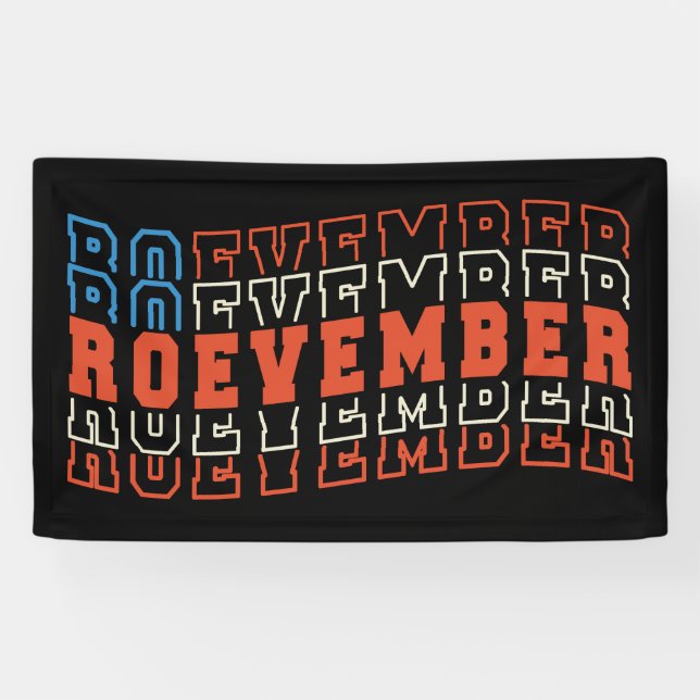 Banderoles Élection du 24 novembre (Horizontal)