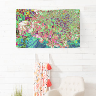 Banderoles Élégant Corail et Chartreuse Limelight Hydrangea