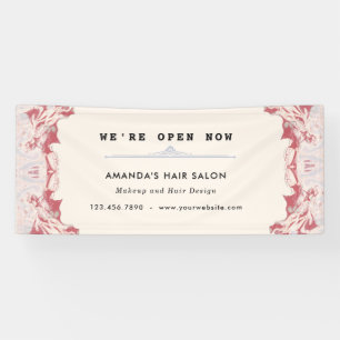 Banderoles Elégante couleur rouge et noire