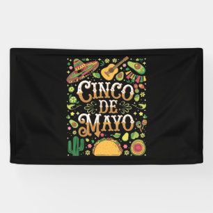 Banderoles Éléments de fête mignons de la fête Cinco De Mayo
