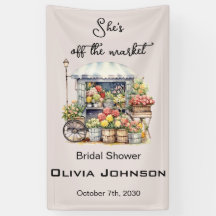 Elle est hors du marché Baby Shower à la française