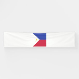 Banderoles Emblème du drapeau des Philippines
