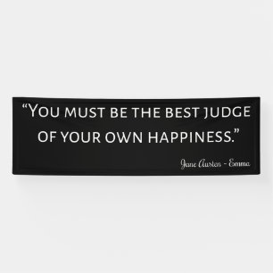 Banderoles Emma De Jane Austen Citation I