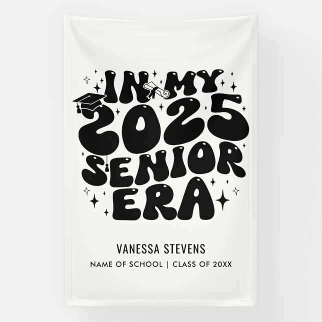 Banderoles En Mon Ère Senior 2025 (Verticale)