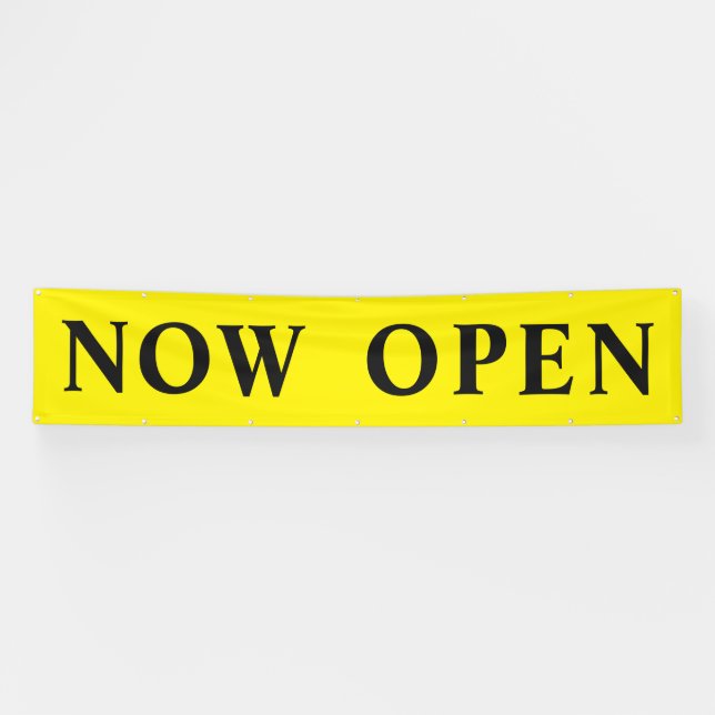 Banderoles En vente maintenant ouvert 12 pieds (Horizontal)