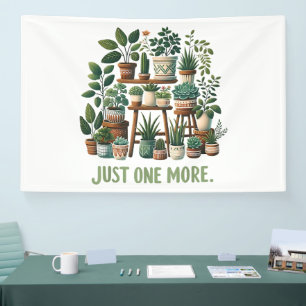 Banderoles Encore une plante drôle fleur intérieure amusante