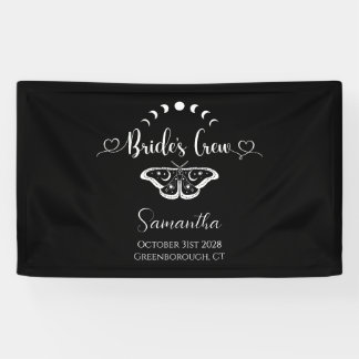 Banderoles Enterrement de vie de jeune fille céleste gothique