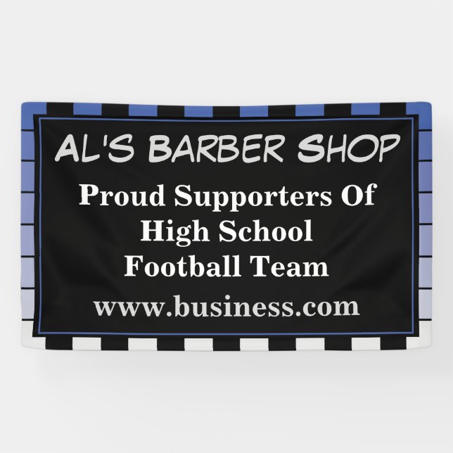 Banderoles Entreprise générique (Horizontal)