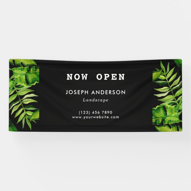 Banderoles Entretien de la pelouse - Entreprises professionne (Horizontal)