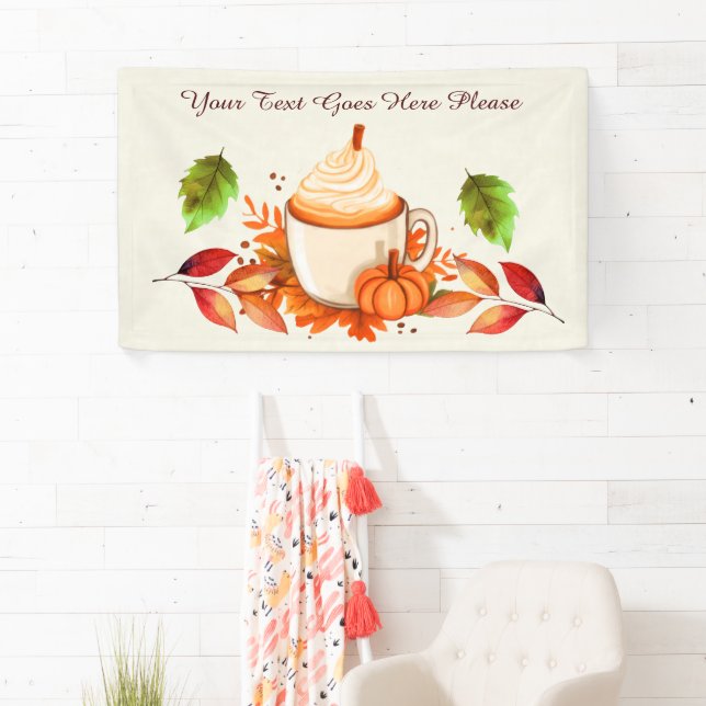 Banderoles Épice d'automne (En situation)