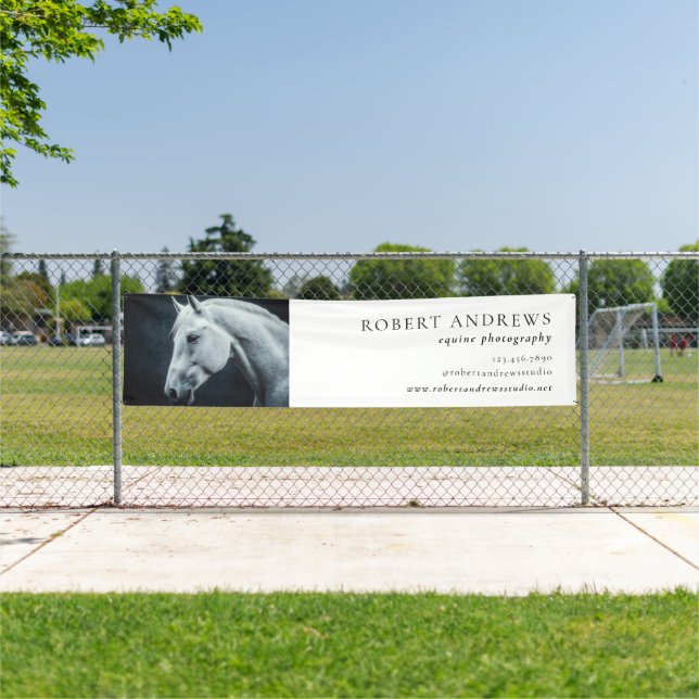 Banderoles Equestre Business Equine Pet Photographie (Insitu)