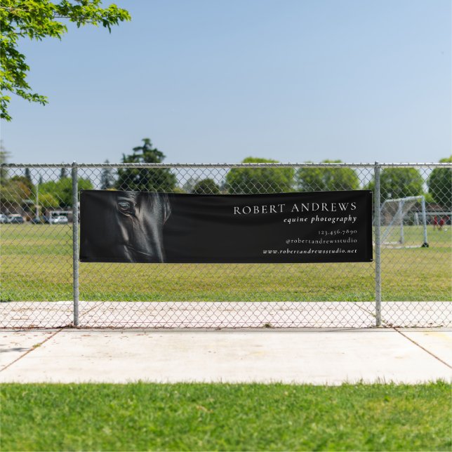 Banderoles Equestre Business Equine Pet Photographie (Insitu)