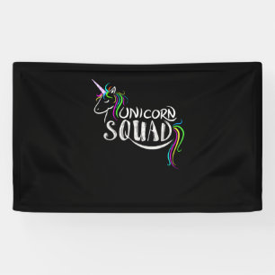Banderoles Équipe cool Unicorn _ Amusante Équipe équestre mag