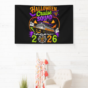 Banderoles Équipe de croisière Halloween 2026 tenue coordonné