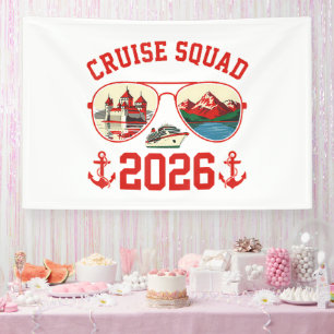 Banderoles Équipe de croisière Voyage en Suisse 2026
