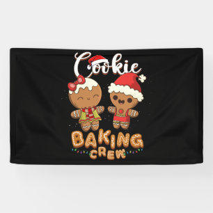 Banderoles Équipe de cuisine de Noël Père Noël Family Team