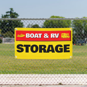 Banderoles Espace de stockage de bateaux et de VR disponible