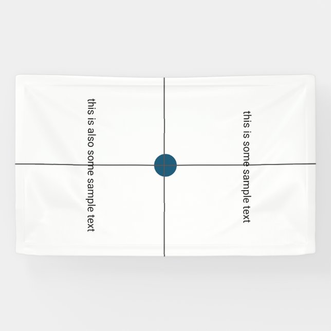 Banderoles essai échantillon (Horizontal)