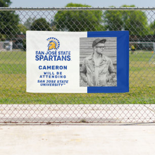 Banderoles État de San Jose Le Diplômé Assistera