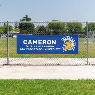 Banderoles État de San Jose Le Diplômé Assistera