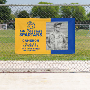 Banderoles État de San Jose Le Diplômé Assistera