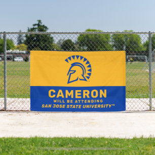 Banderoles État de San Jose Le Diplômé Assistera