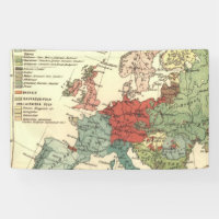 Europe Carte Pays Antique Mondiale