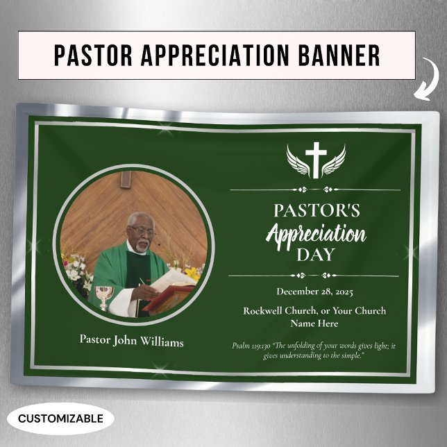 Banderoles Événement d'appréciation du pasteur à l'église Sil (Créateur téléchargé)
