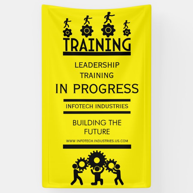 Banderoles Événements de formation d'entreprise (Vertical)