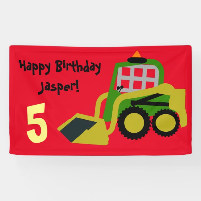 Banderoles Excavateur Bobcat (Horizontal)