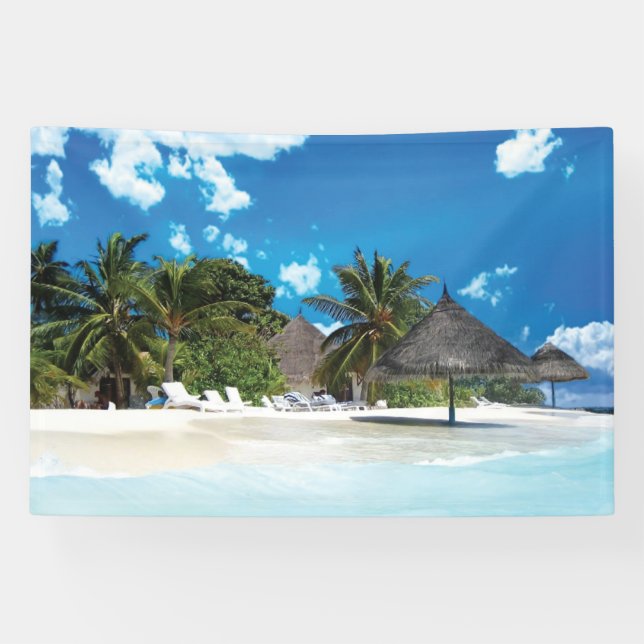 Banderoles Exotic Beach  (Horizontal)