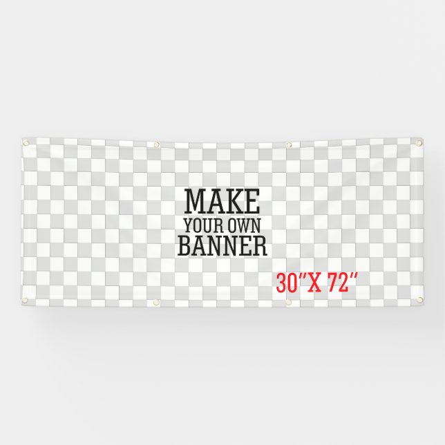 Banderoles Facilement concevez et faites à votre propre (Horizontal)