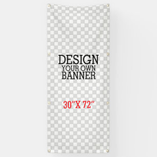 Banderoles Facilement la conception font à vôtre l'affichage