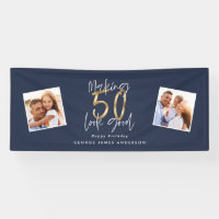 faire 50 look bon bleu et or anniversaire