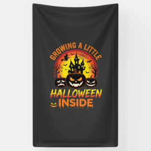 Banderoles Faire grandir un peu d'Halloween à l'intérieur d'u