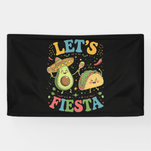 Banderoles Faisons La Fête Avocat Et Tacos Cinco De Mayo