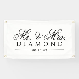 Banderoles Fancy M. et Mme Banner de voiture
