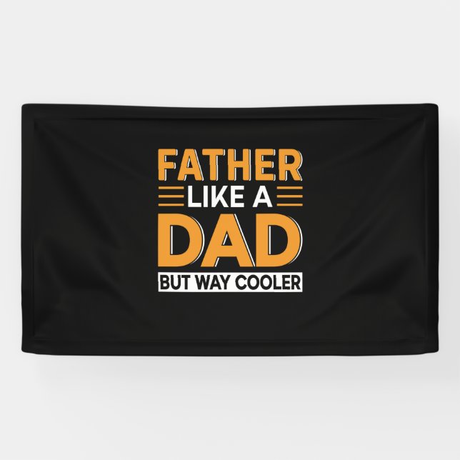 Banderoles Father's Day Father Like A Dad (Horizontal)