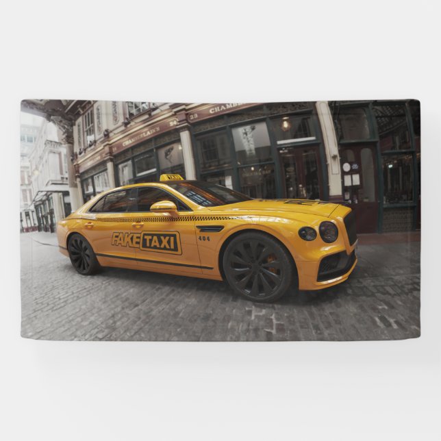 Banderoles Faux Taxi Bentley Flying Spur (Horizontal)