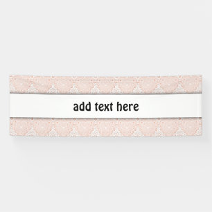 Banderoles Faux White Lace Fabric Arrière - plan