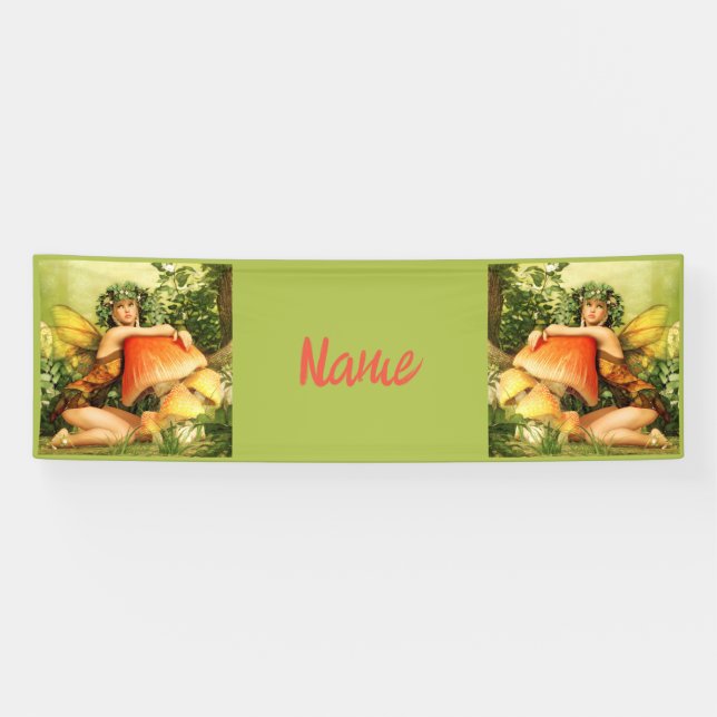 Banderoles Fée des champignons Thunder_Cove (Horizontal)