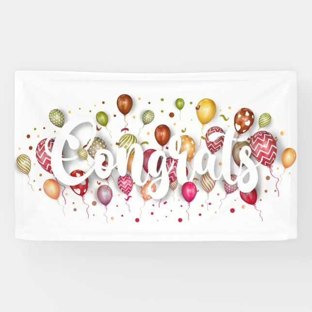 Banderoles Félicitations  (Horizontal)