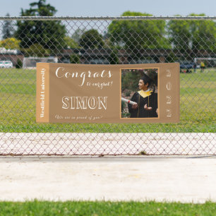 Banderoles Félicitations à notre grand Brown