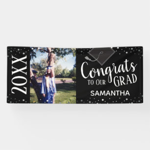 Banderoles Félicitations à notre première photo chaque ann