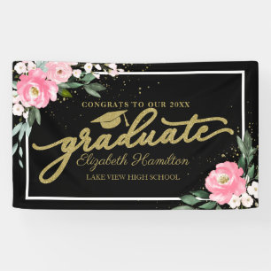 Banderoles Félicitations au diplômé Fête de remise des diplôm