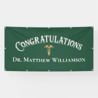 Félicitations Docteur Elégant Diplômé de Médecine