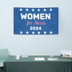 Banderoles Femmes Pour Harris 2024